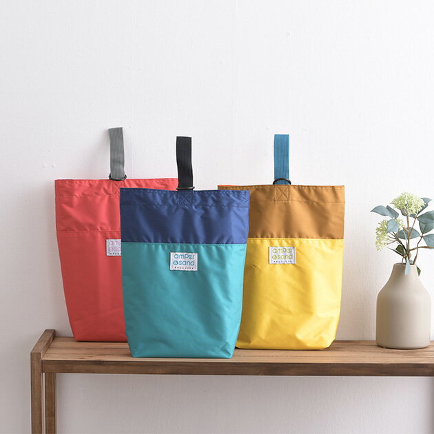 L166042 Ampersand アンパサンド シューズバッグ シューズケース おしゃれ 上履き入れ 子ども 子供 キッズ 男の子 女の子 通園 通学 習い事 シンプル 【あす楽対応】のサムネイル