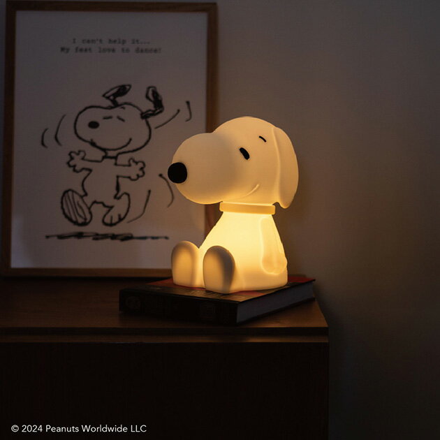 Mr Maria ミスターマリア First Light SNOOPY　スヌーピー スヌーピー ライト 卓上 LED 照明 子供部屋 リビング 常夜灯 コードレス 【あす楽対応】