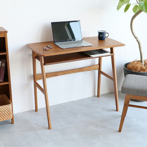 木製デスク 幅90cm×奥行き45cm Wood Desk -ody- ブラウン パソコンデスク コンパクト おしゃれ PCデスク 木製 おしゃれ シンプル テーブル 作業机 一人暮らし 木製デスク 幅90cm×奥行き45cm Wood Desk -ody- ブラウン パソコンデスク コンパクト おしゃれ PCデスク 木製 おしゃれ シンプル テーブル 作業机 一人暮らし