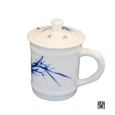 【訳あり】 食器 『景徳鎮手描き蓋付きコップ』...の紹介画像3