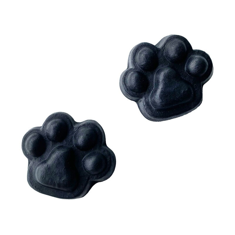 固形墨 墨運堂 『墨細工 にくきゅうずみ』 書道 習字 墨 猫 黒猫 白猫 cat 猫好き にゃんこ にくきゅう 肉球 記念品 プレゼント 贈り物 母の日 父の日 敬老の日 和墨 漢字 書道用品 3