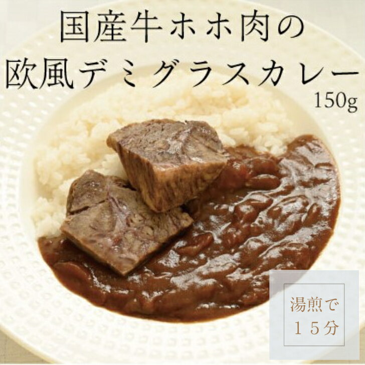 カレー 欧風デミグラスカレー 【冷凍】 レストランの味そのまま 国産牛ホホ肉 柔らかいお肉 贈り物 プレゼント ギフト 母の日 ホームパーティ 時短料理 湯煎 簡単調理 濃厚 入学 お取り寄せ 通販