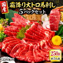 馬刺し 国産 霜降り大トロ 肉 ギフト 馬刺 熊本 トロ馬刺し 約250g 約50g×5パック 5人前 利他フーズ 真空パック 贈り…