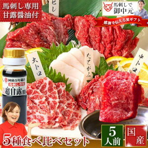 全商品ポイント5倍 御中元 馬刺し 御中元 お中元 食べ物 肉 ギフト 馬刺 馬肉 赤身 熊本 国産 赤身 醤油付き 5種 食べ比べ セット 5人前 250g 赤身 大トロ 霜降り 中トロ たてがみ 馬ヒレ 肉 ギフト 送料無料 食べ物 惣菜 おつまみ プレゼント お買い物パンダ