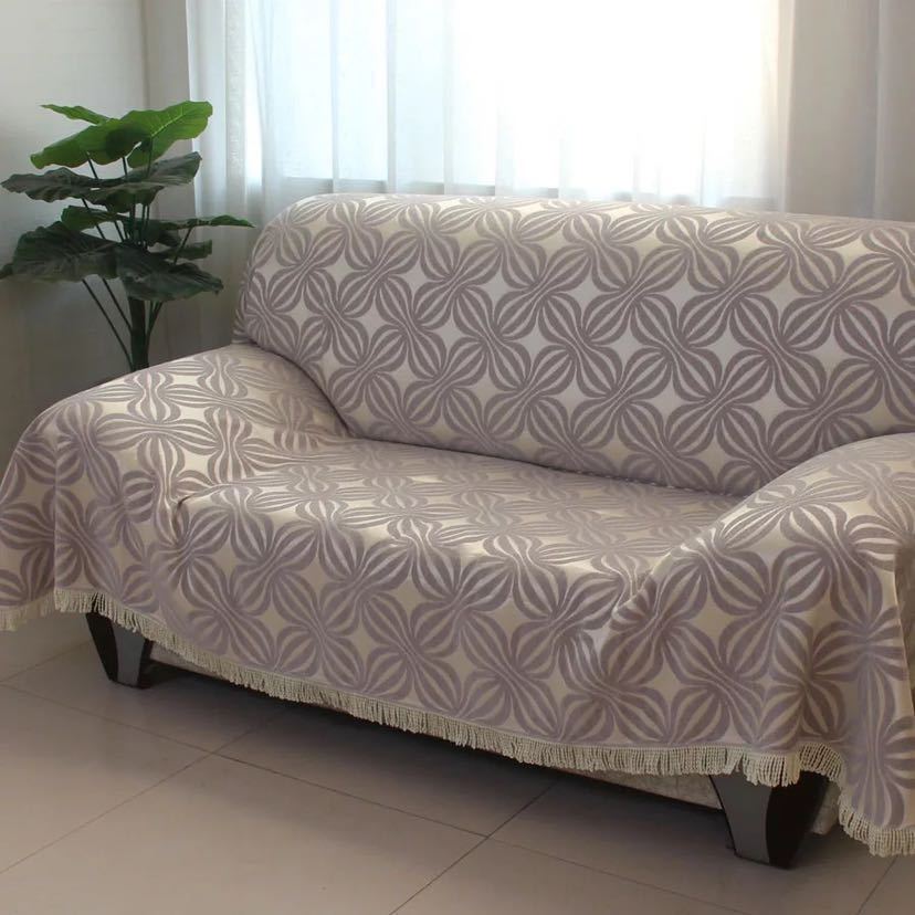 A044226ソファーカバー ソファーシーツ 3人掛け マルチカバー ソファー保護カバー ベッドカバー ひざ掛 .180x300cm 別のサイズあり [2]