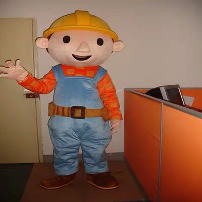 コスプレ衣装 着ぐるみ 大人用着ぐるみ きぐるみ キャラクター ハロウィン 仮装 大工さん