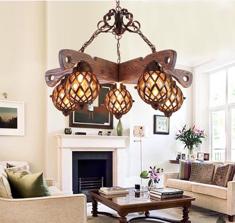 A016086ペンダントライト 洋風照明．シャンデリア　北欧デザイン シーリングライト不可 5灯(3)