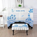 A016087ピアノカバー ピアノイスカバー 2点セット .