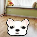 ラグマット リビングマット 玄関マット カーペット.お風呂マット 犬柄雑貨 80cm