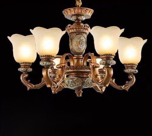 A054073高級天井照明 ペンダントライト 洋風照明　シャンデリア 北欧デザイン シーリングライト不可 6..