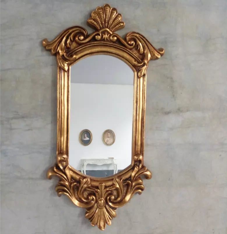 A021744豪華鏡 アンティーク調 壁掛け鏡 壁掛け 壁掛けミラー ウォールミラー [2]