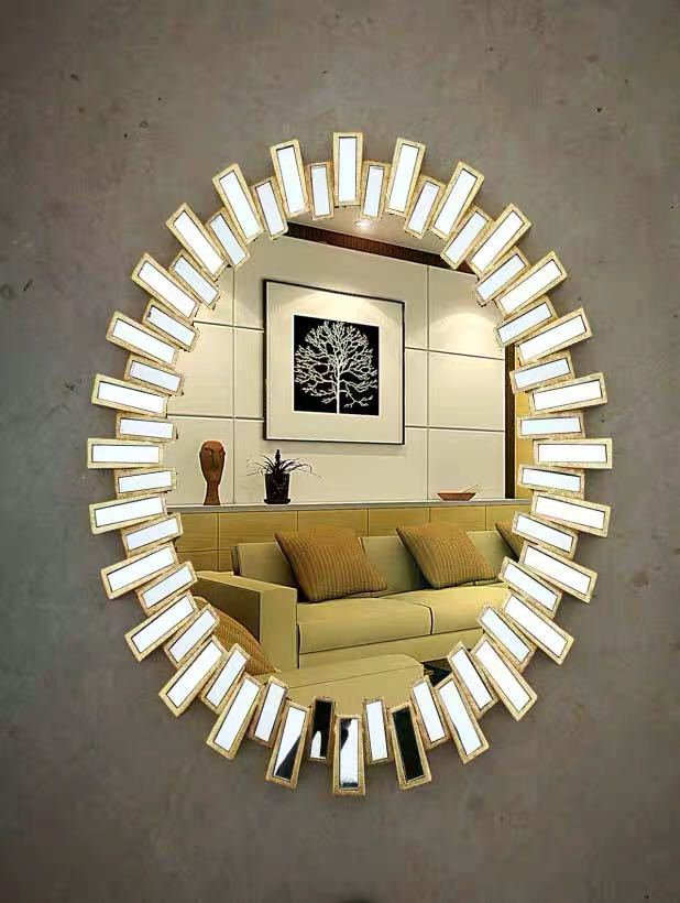 A045608豪華鏡 アンティーク調 壁掛け鏡 壁掛け 壁掛けミラー ウォールミラー