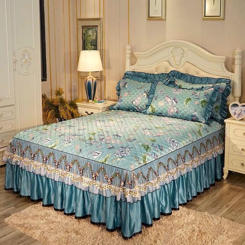 A048294高級ワイドダブル ベッド用品4点セット 寝具 ボックスシーツ 枕カバー掛け布団カバー ベッドパッド 別サイズあり敷き布団カバー