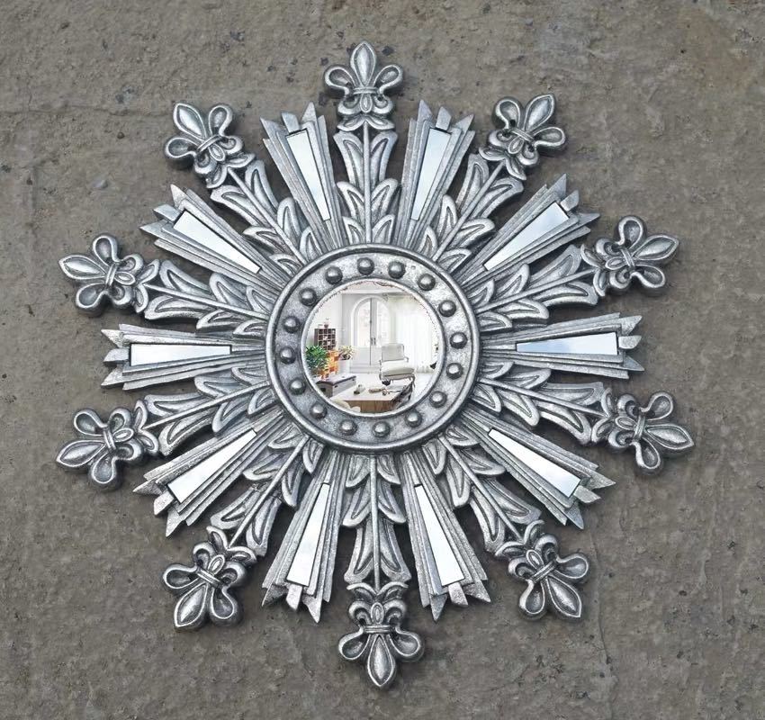 A035699豪華鏡 壁掛け鏡 アンティーク調 壁掛け 壁掛けミラー ウォールミラー