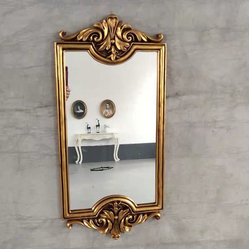 A013782豪華鏡 壁掛け鏡 アンティーク調 壁掛け ．壁掛けミラー ウォールミラー　36x76