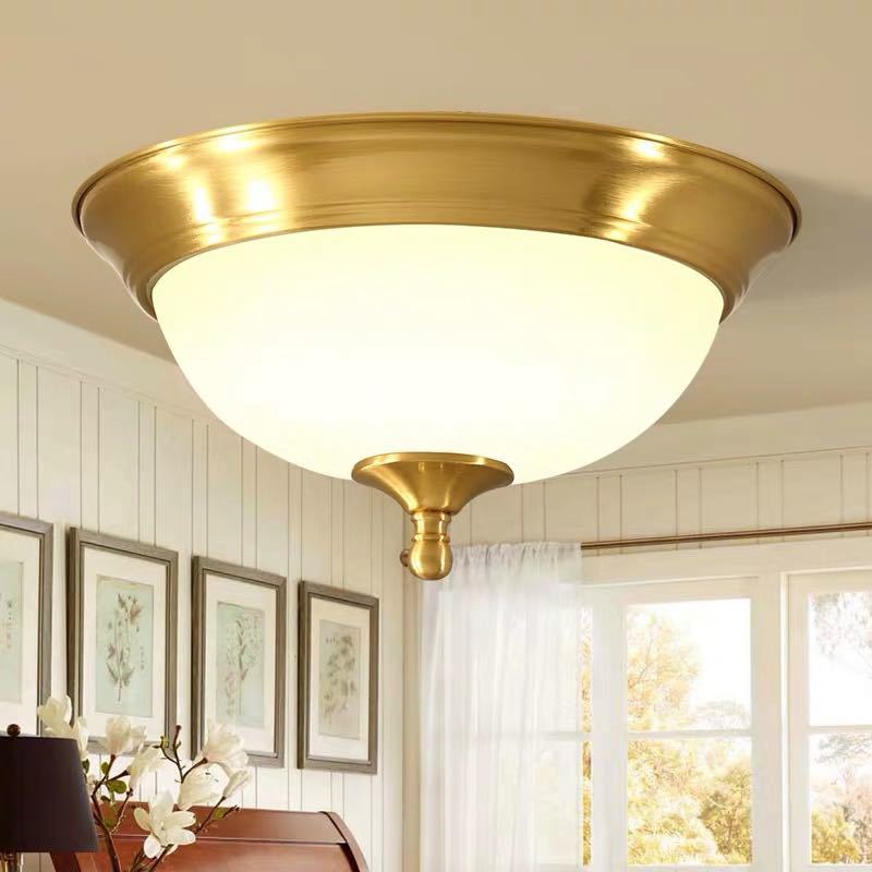 Pendant Lamps - A055059天井照明 ペンダントライト 洋風照明 ．シャンデリア　北欧デザイン シーリングライト不可 銅製 電源直結タイプ