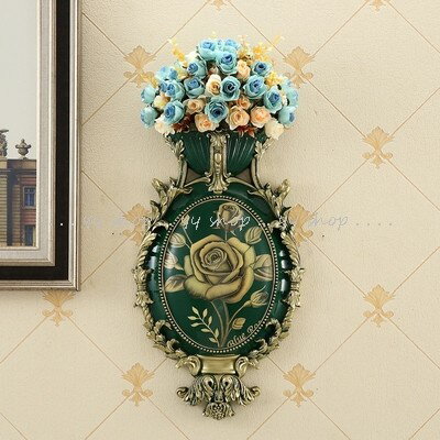 A0487061020T22-2-2壁飾り 人工観葉植物 壁掛けインテリア ディスプレイ 壁掛けミックスグリーン 造花 壁掛け