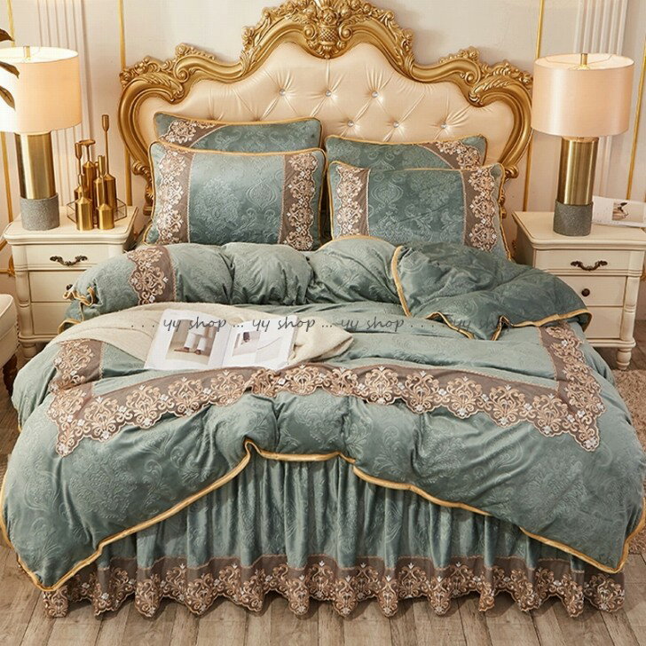 A0407051120BS5-1新品 高級ワイドダブル ベッド用品4点セット 寝具 ボックスシーツ　枕カバー掛け布団..