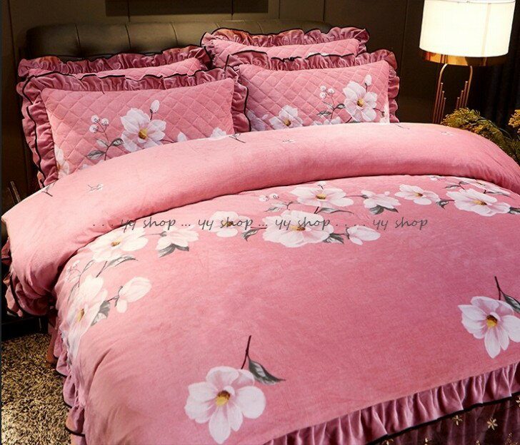 A0275151120BS4-4新品 高級ワイドダブル ベッド用品4点セット 寝具 ボックスシーツ 枕カバー掛け布団カバー ベッドカバー [2]