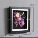 A0086241020TT-1-10壁飾り 人工観葉植物 壁掛けインテリア ディスプレイ 壁掛け プリザーブドフラワー(4)