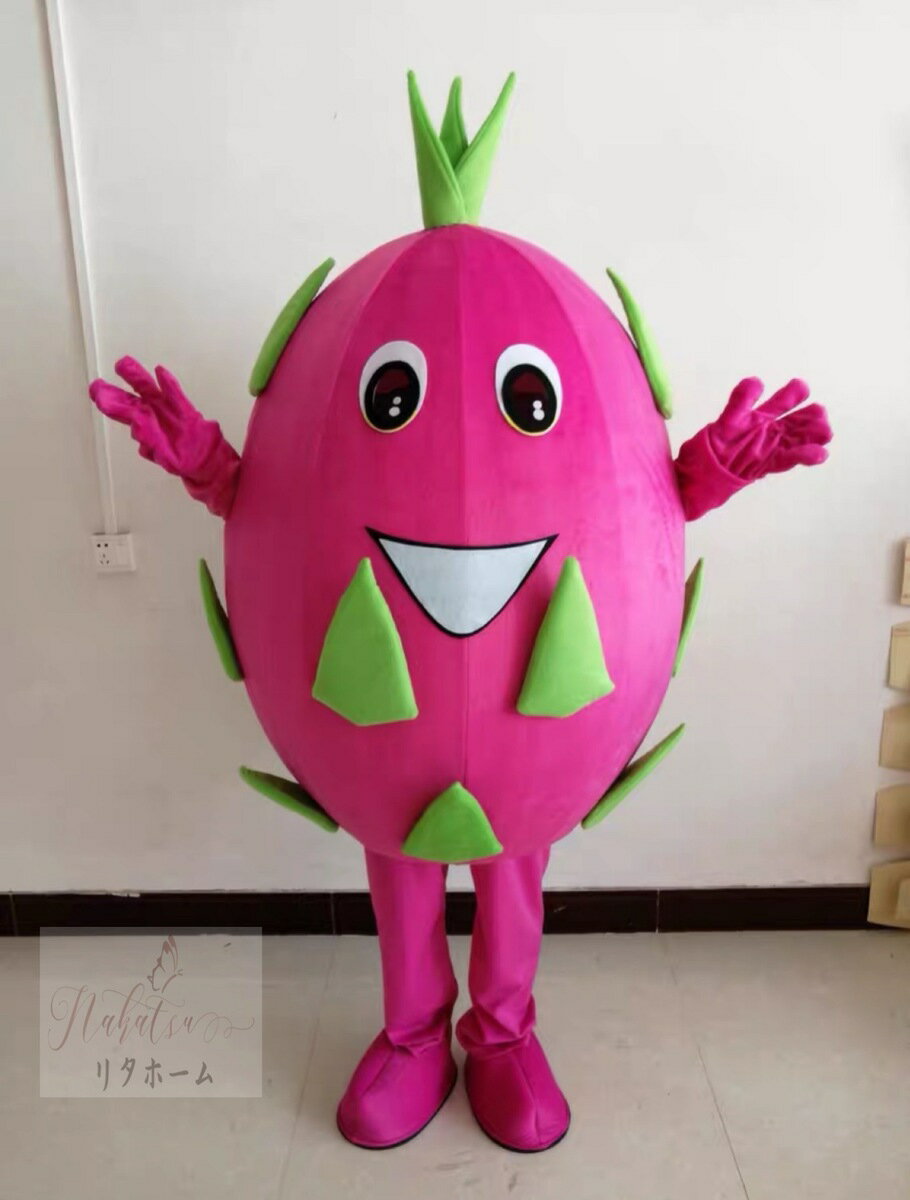 コスプレ衣装 大人用着ぐるみドラゴンフルーツキャラクター ハロウィン 仮装