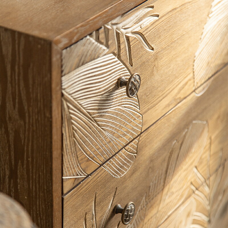 A002094W1 収納棚 サイドテーブル コンソールテーブル 玄関テーブル 電話台 アンティーク調 西洋調家具 [2]