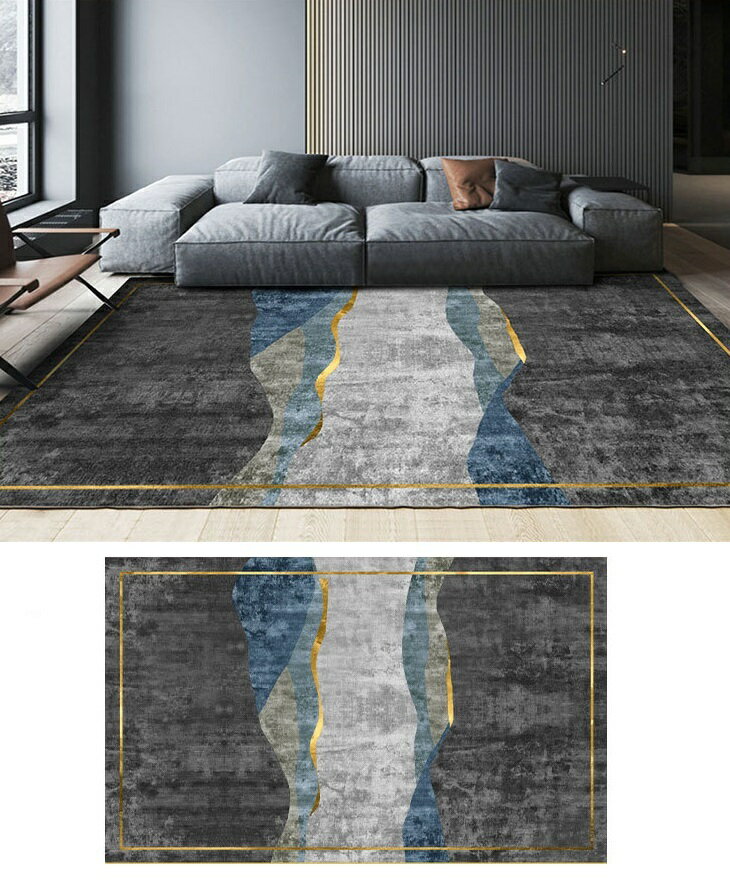 A049963FM29ラグカーペット リビングマット ラグマット 滑り止め付 ホットカーペット対応 床暖房対応 サイズオーダー可能 [2]