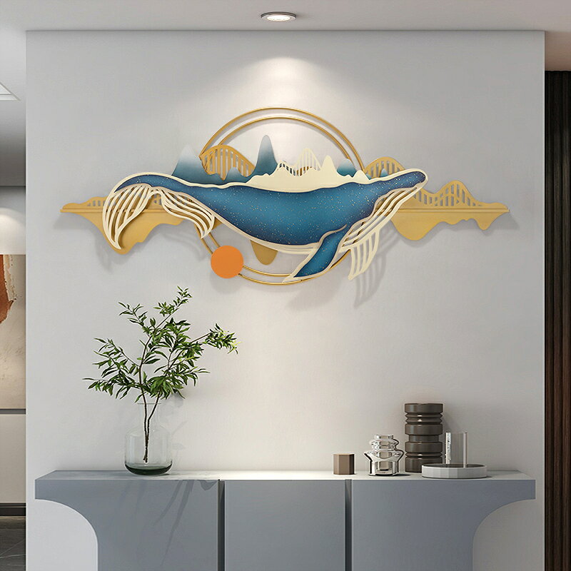 A001543WD45アイアン 壁掛け 北欧調 高級感壁飾り インテリア雑貨 部屋飾り　壁面装飾 工芸品 民芸品 ..