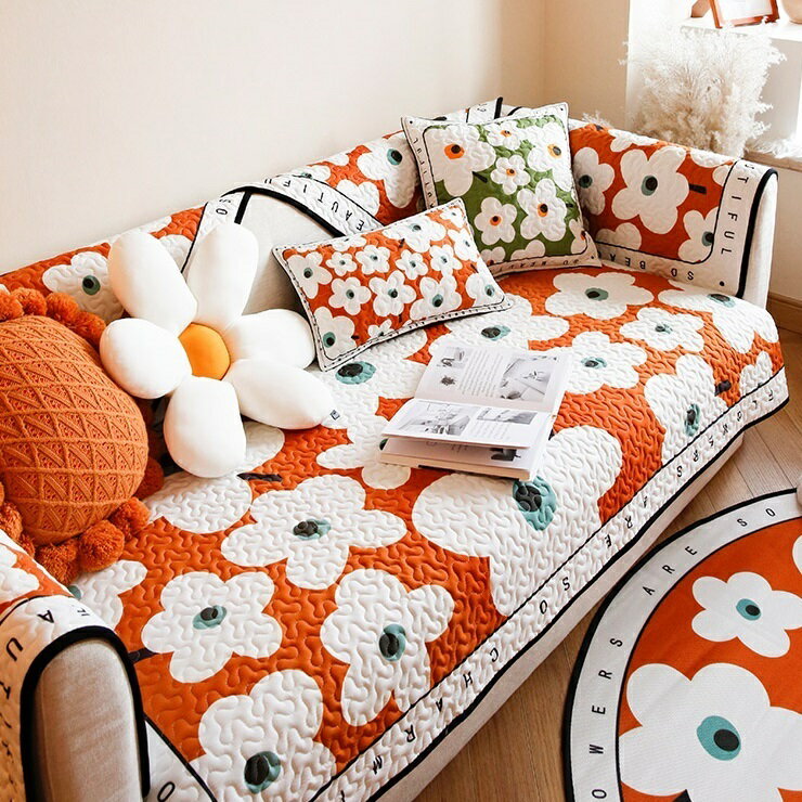 A050239SO19ソファーシート ソファーカバー シーズン通用タイプ サイズオーダー可能 滑りどめ生地 3点..