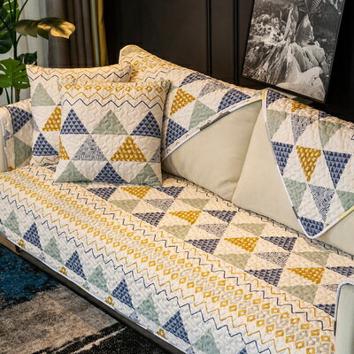 A050278SO38ソファーシート ソファーカバー シーズン通用タイプ サイズオーダー可能 滑りどめ生地 3点..