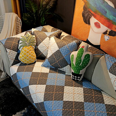 Separate Sofas - A050281SO38ソファーシート ソファーカバー シーズン通用タイプ サイズオーダー可能 滑りどめ生地 3点セット