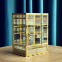 A054837アクセサリー入れ ジュエリー箱 大量 清潔に ピアス イアリング 指輪 リング ネックレス ブレスレット アクセサリーケース 高級感