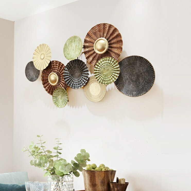 A051182WD76-1アイアン 壁掛け 北欧調 高級感壁飾り インテリア雑貨 部屋飾り　壁面装飾 工芸品 民芸品..