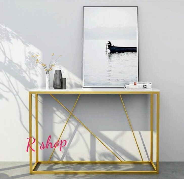 【商品仕様】本体寸法：幅100 ×奥行30×高さ80 cm商品状態：新品カラー：写真通り材質：金屬、鉄、ラッカー塗装、人造大理石●定める期間内に、ご連絡・ご入金がない場合は、誠に勝手ながら、自動的にキャンセルとさせて頂きます。● 直接の引き...