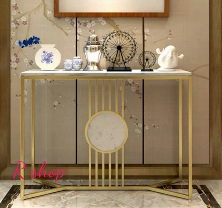 A011452高級サイドテーブル ．コンソールテーブル 玄関テーブル 花台 電話台 アンティーク調デザイン ..