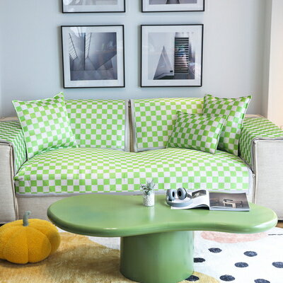 A052256SO116-1夏用冷感ソファーシート ソファーカバー シーズン通用タイプ サイズオーダー可能 滑りどめ生地 1点セット