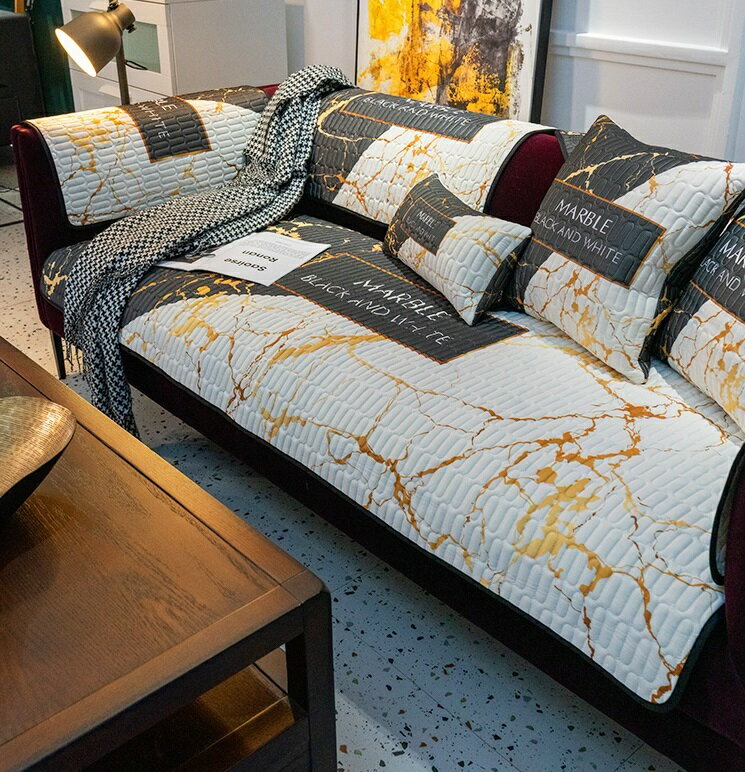 A052272SO121-1夏用冷感ソファーシート ソファーカバー シーズン通用タイプ サイズオーダー可能 滑りどめ生地 1点セット