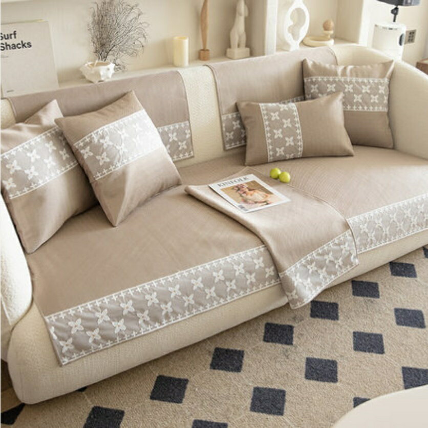 SO137夏用冷感ソファーシート ソファーカバー シーズン通用タイプ サイズオーダー可能 滑りどめ生地 1点セット