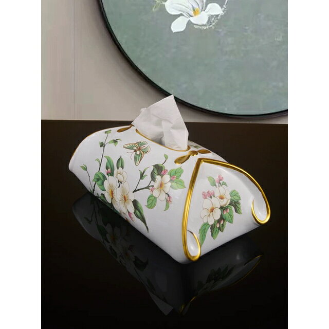 A018429高級ティッシュケース ティッシュボックス 陶瓷器 [2]