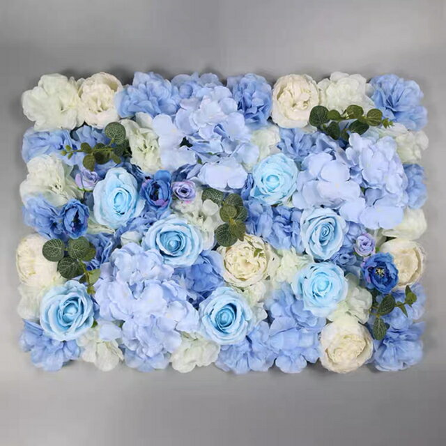 Rakuten - A018458造花インテリア 玄関壁飾り グリーン薔薇 壁掛けディスプレイ 人工植物 観葉植物