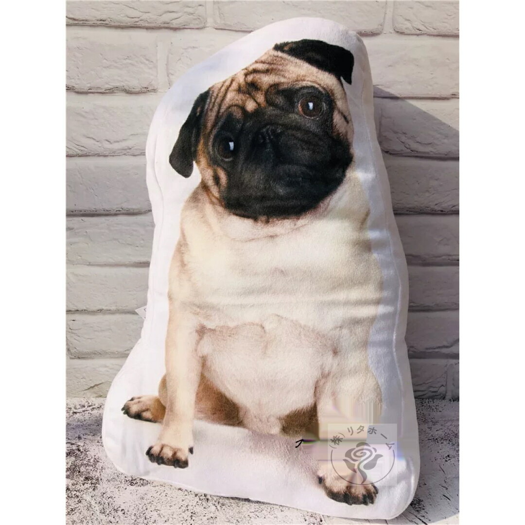 パグ ぬいぐるみ 昼寝 抱き枕 パグ雑貨のサムネイル