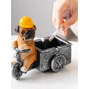 A020862犬型 灰皿 イヌ 卓上収納 小物入れ パグ雑貨 キーケース 置物 PUG