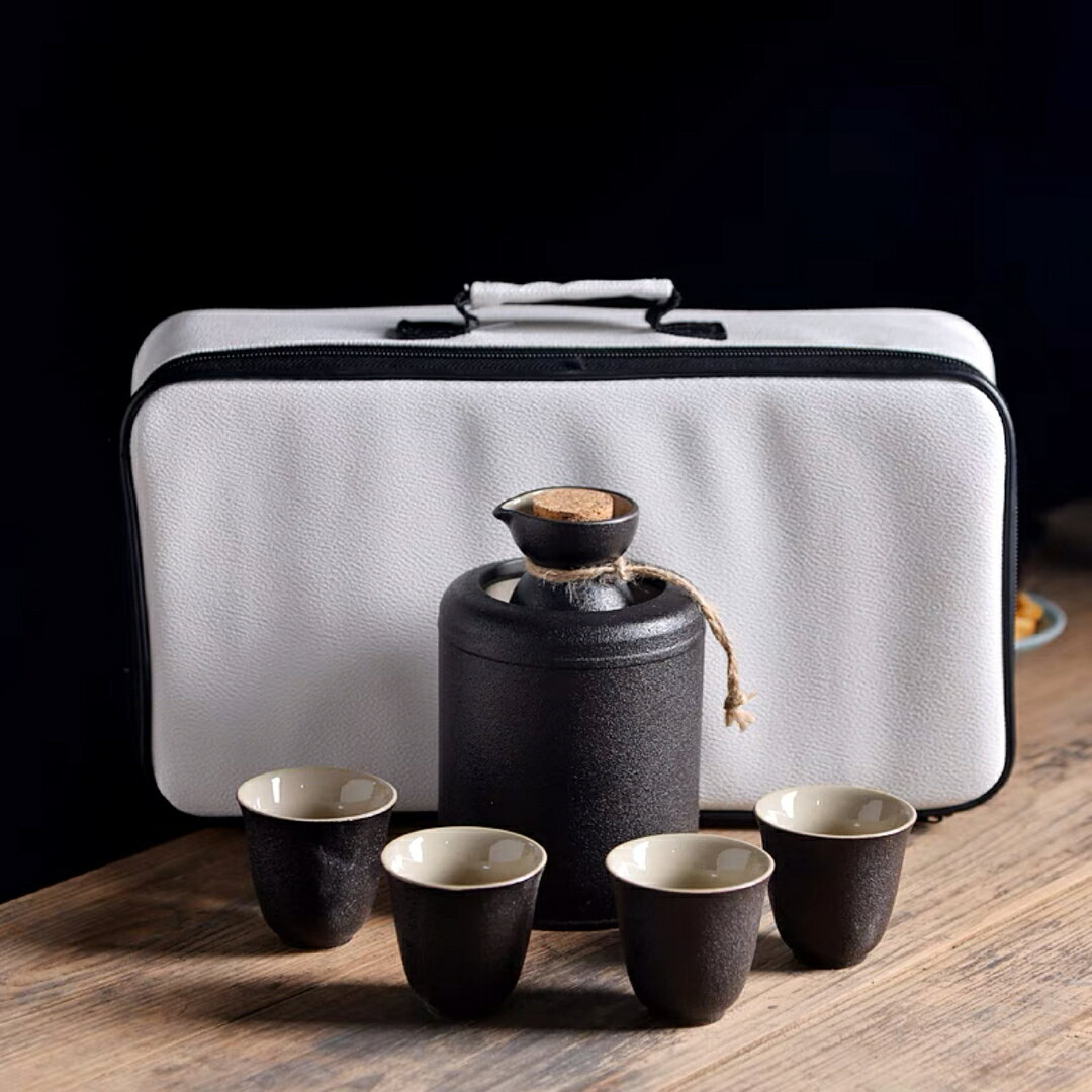 A020890酒器 酒器7点セット 徳利 焼酎 とっくり 酒燗器 保温器 温燗