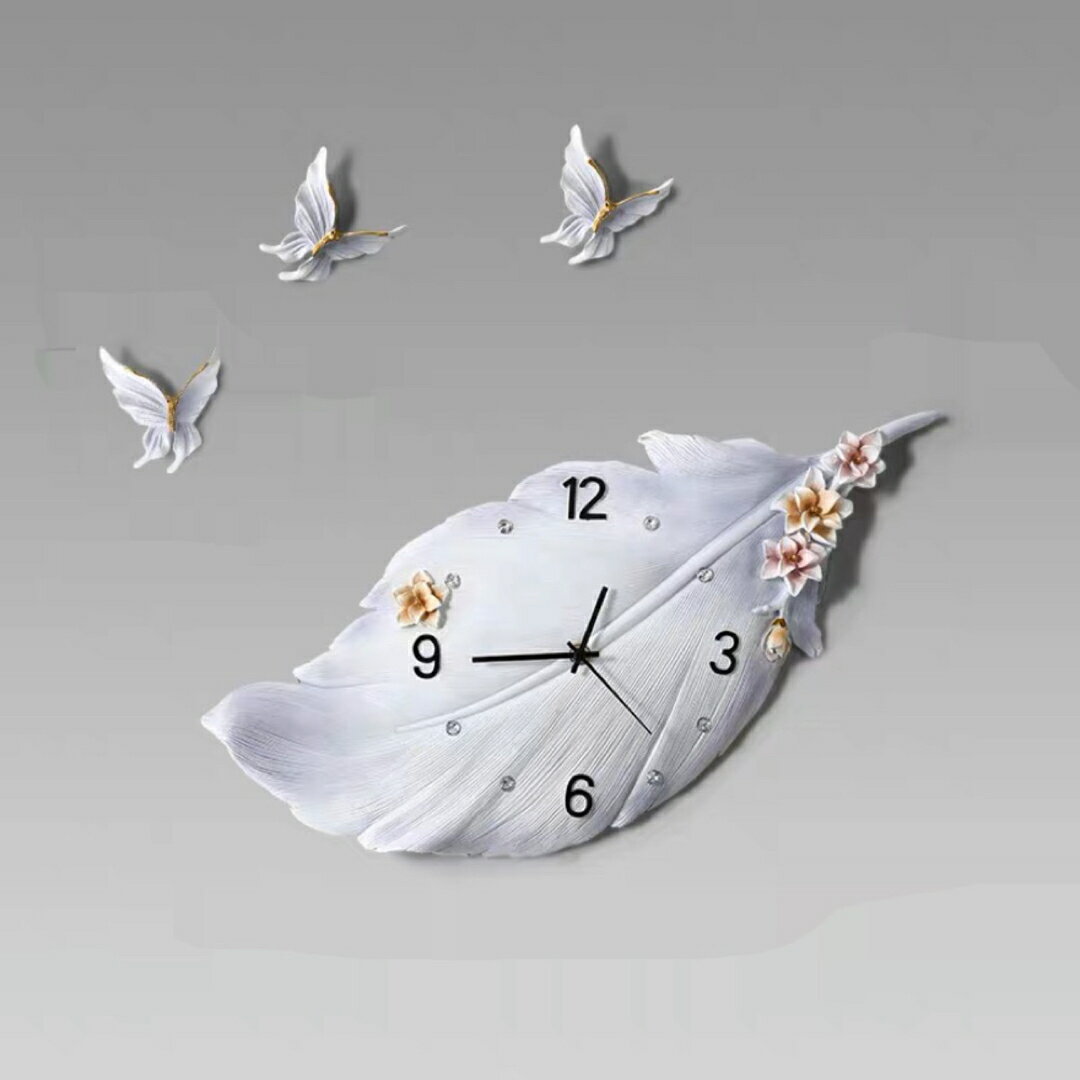 A021198壁掛け時計 クロック かけ時計 掛け時計 羽根