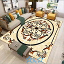 A003837ラグカーペット ラグマット 160x230cm ホットカーペット対応 玄関マット サイズオーダー可能(3)