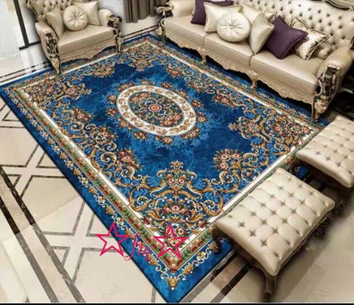 7.5帖用（261 cm×440 cm） - A028762ラグカーペット ラグマット160x230cm ホットカーペット対応 玄関マット ．サイズオーダー可能