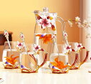 A057290花柄ガラス製 ティーカップ セット食器 コーヒーカップ 豪華カップセット