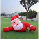 A031327クリスマス飾り サンタさん デコレーション 膨らます イベント 庭 屋外装飾