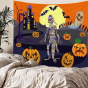 A036892ハロウィン タペストリー 壁掛け ポスター フォト 背景布 Halloween