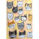 A061008のれん ロング 暖簾 85×150 間仕切り 洋風 輸入雑貨 猫柄(3)
